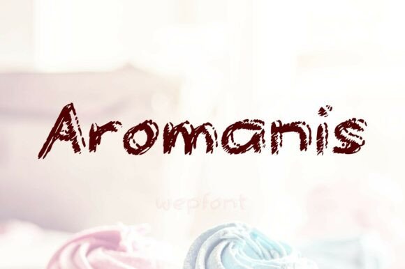 Aromanis: Strategic Application of Whimsical Typography in Brand Identity
