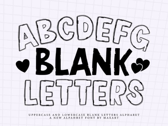 Blank Letters: Elevating Seasonal Design with Playful Display Typography
