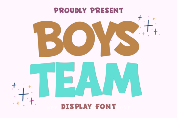 Boys Team: Bringing Festive Whimsy and Nostalgia to Holiday Typography