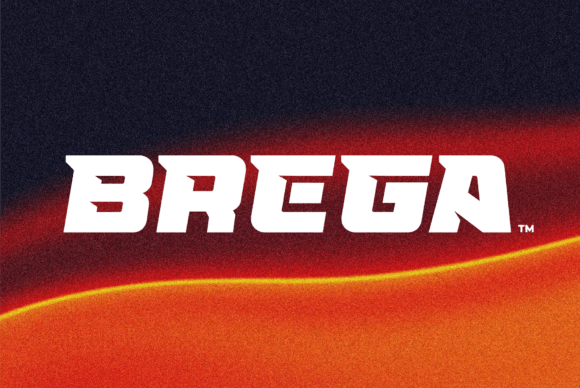 Brega Font: Elevating Sports Branding with Bold, Athletic Typography