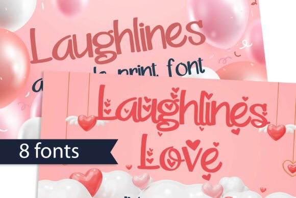 Bring a Smile to Your Designs with Laughlines Font: The Art of Joyful Typography