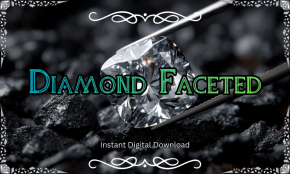 Diamond Faceted: Elevating Visual Identity with Geometric Luxury