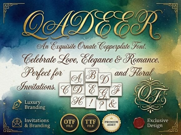 Embracing Prestige: Understanding the Art and Application of Qadeer Font