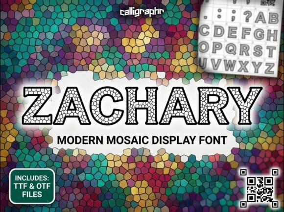 Evaluating Zachary: A Display Font for Textured Headlines