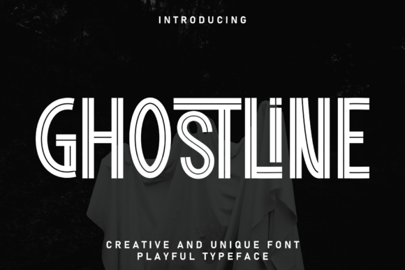 Ghostline: A Playful Handcrafted Display Font