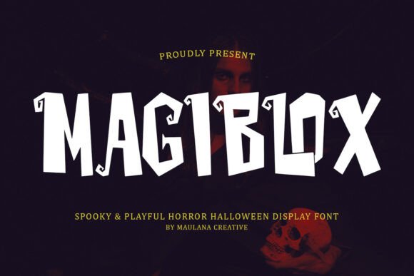 Magiblox: Balancing Horror and Whimsy in Display Typography