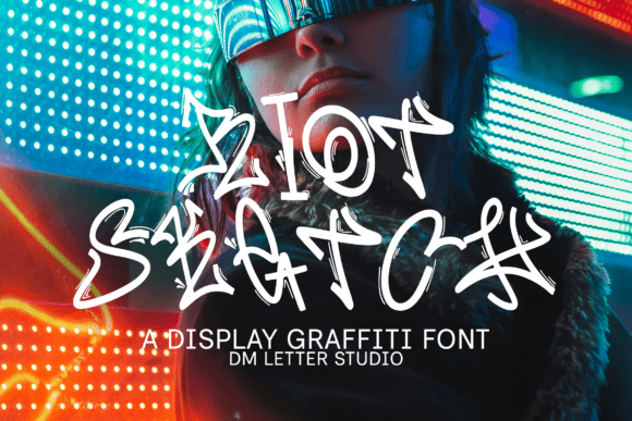 Meet Riot Sketch: The Raw Display Font for Expressive Design