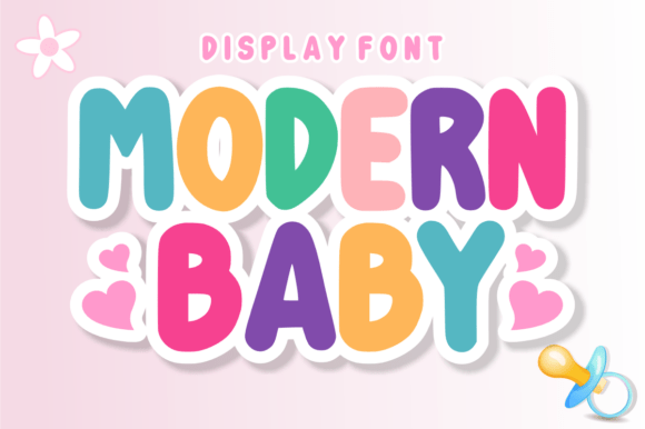 Modern Baby Font: Elevating Playful Design with Bubbly Typography