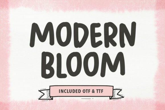Modern Bloom: A Practical Guide to Using This Bold Display Typeface Effectively