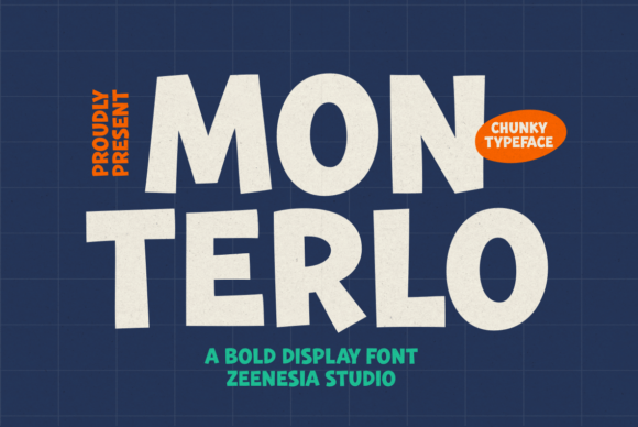 Monterlo: Commanding Attention Through Bold Display Typography