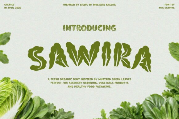 Sawira Font: Organic Typography for Natural Brands