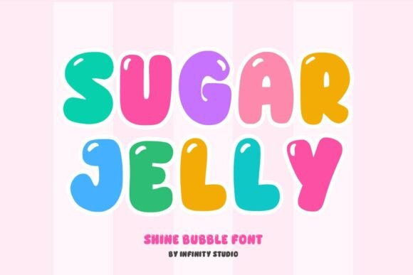 Sugar Jelly Font: Playful Design for Bold Branding