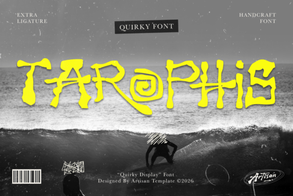 Tarophis: Channeling Raw Street Energy Through Handcrafted Typography