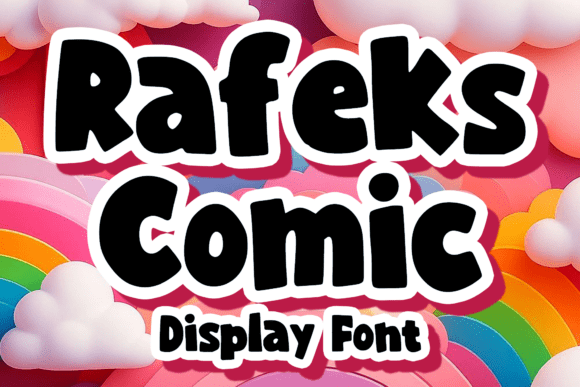 Unleashing Creativity with Rafeks Comic: A Bold Typeface for Modern Design