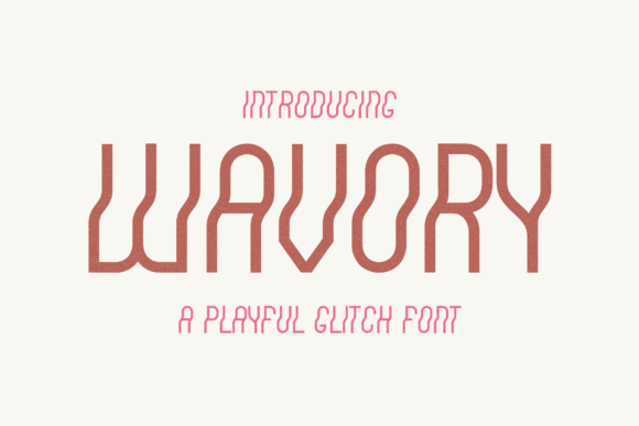 Wavory: Integrating Playful Glitch Typography into Modern Design Workflows